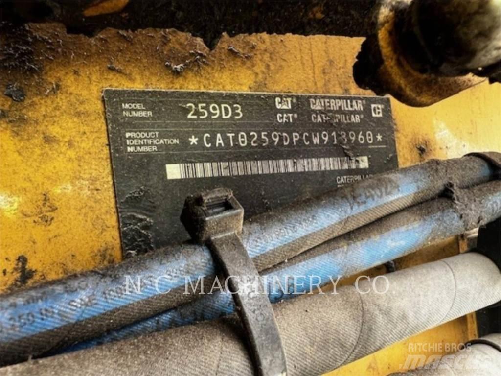 CAT 259D3 H2CB Skid steer mini nakladalci