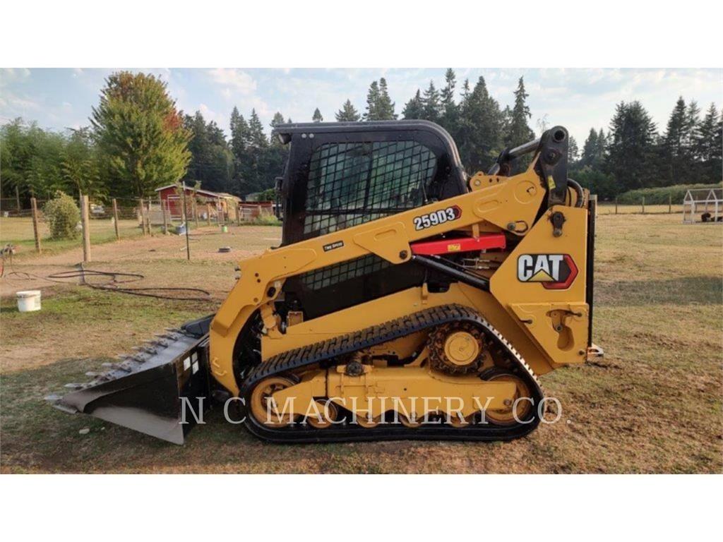 CAT 259D3 H2CB Skid steer mini nakladalci