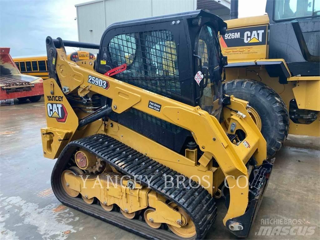 CAT 259D3 HF Skid steer mini nakladalci
