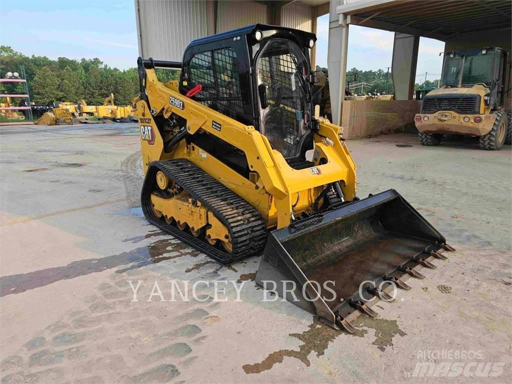 CAT 259D3 HF Skid steer mini nakladalci