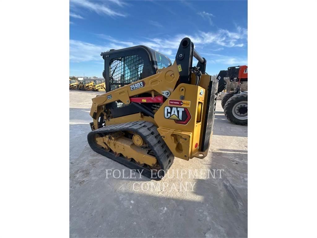 CAT 259D3HF2C Skid steer mini nakladalci