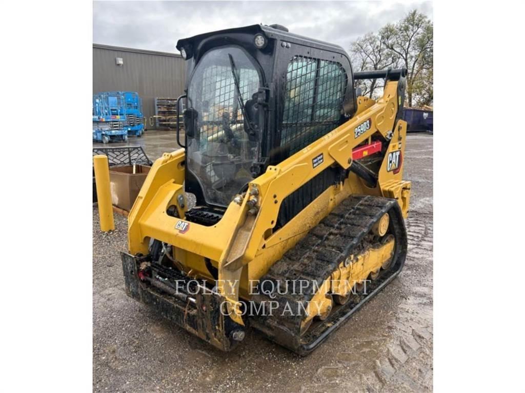 CAT 259D3HF2C Skid steer mini nakladalci