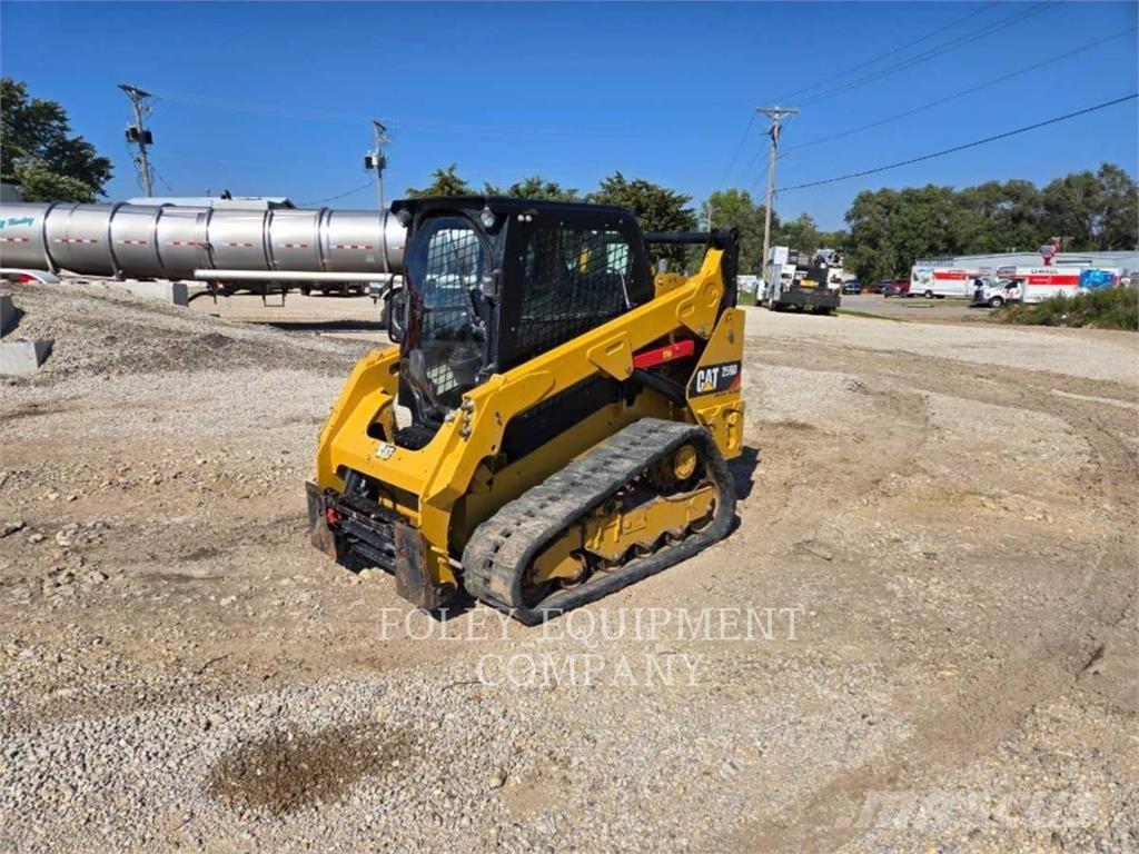 CAT 259DHF2CA Skid steer mini nakladalci