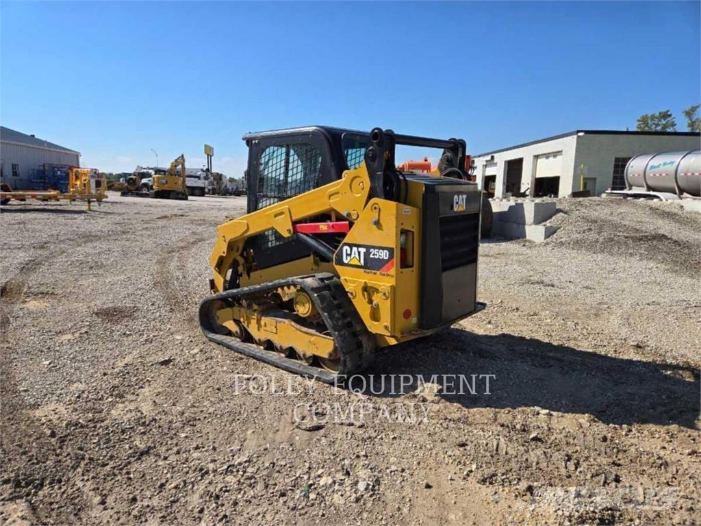 CAT 259DHF2CA Skid steer mini nakladalci