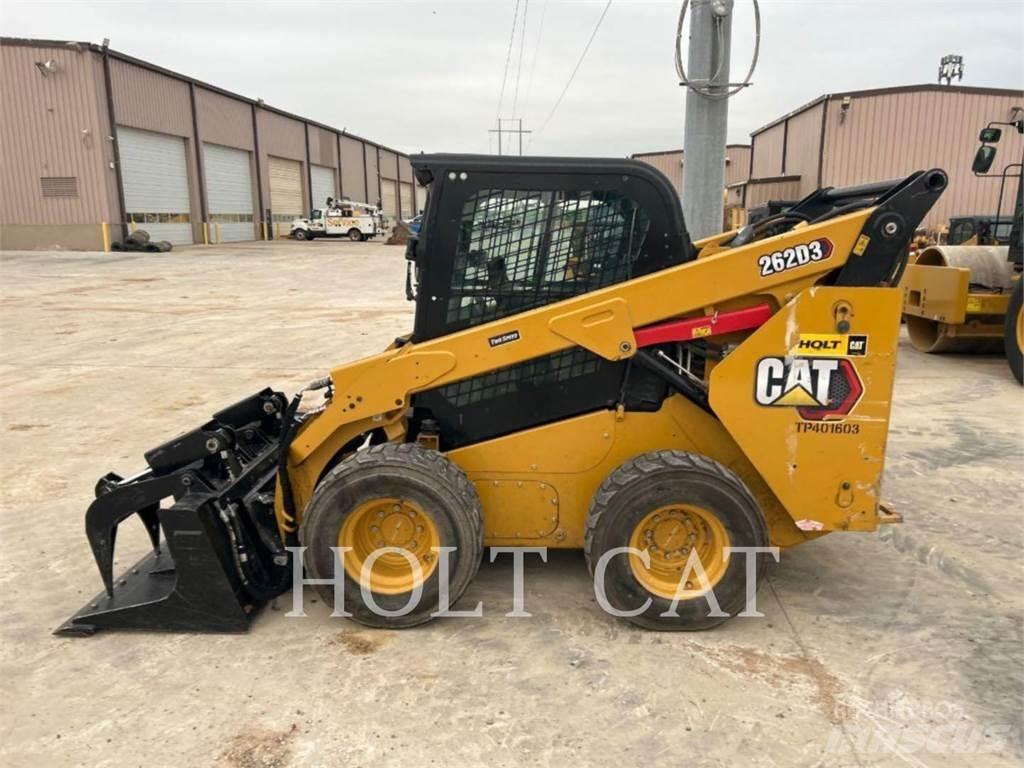 CAT 262D CAB Kolesni nakladalci