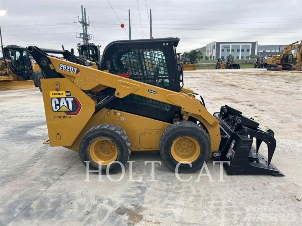 CAT 262D CAB Kolesni nakladalci