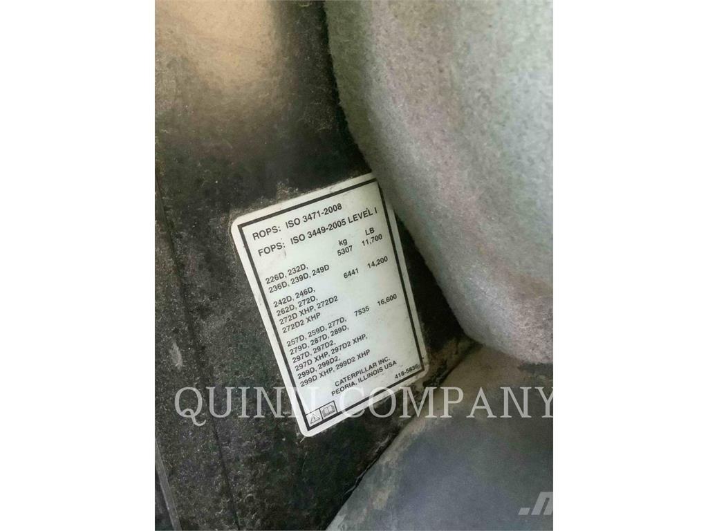 CAT 272D XHP Skid steer mini nakladalci