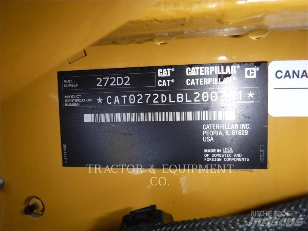 CAT 272D2 H2CB Skid steer mini nakladalci