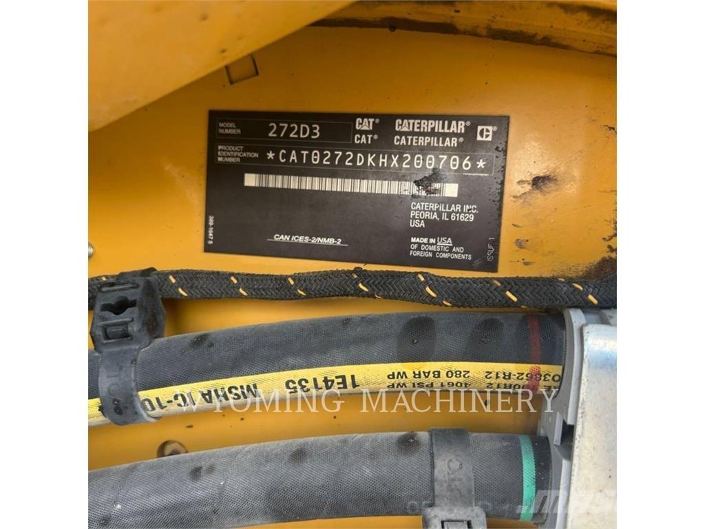 CAT 272D3 Skid steer mini nakladalci