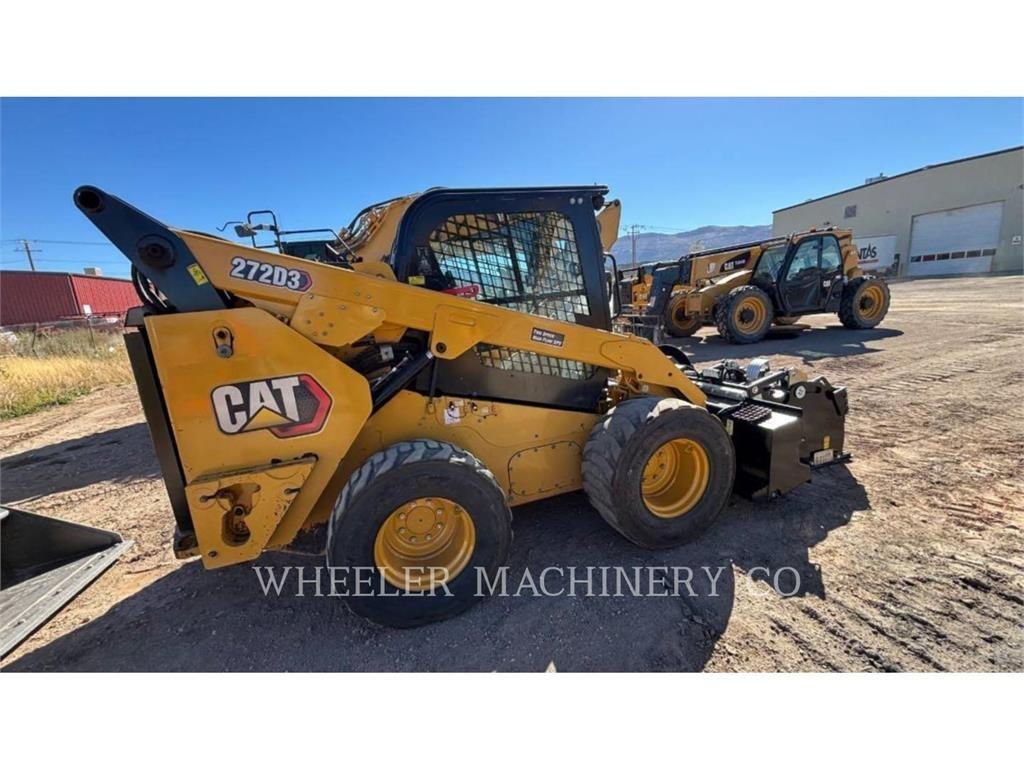 CAT 272D3 C3HF Skid steer mini nakladalci