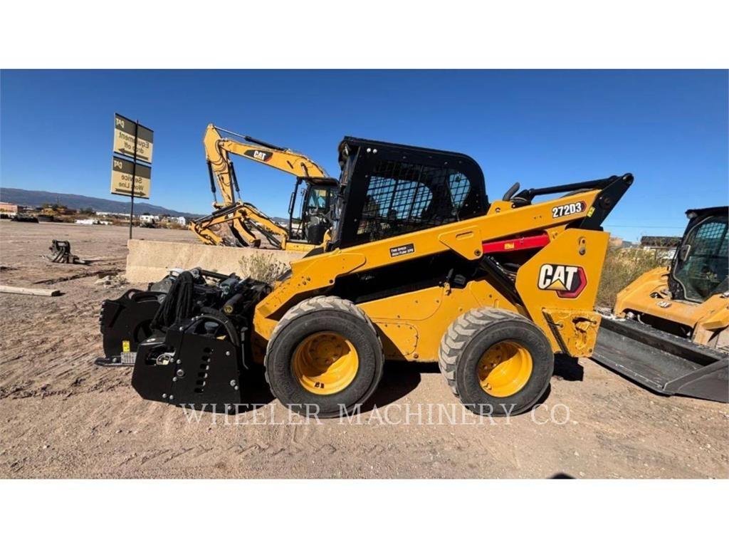 CAT 272D3 C3HF Skid steer mini nakladalci