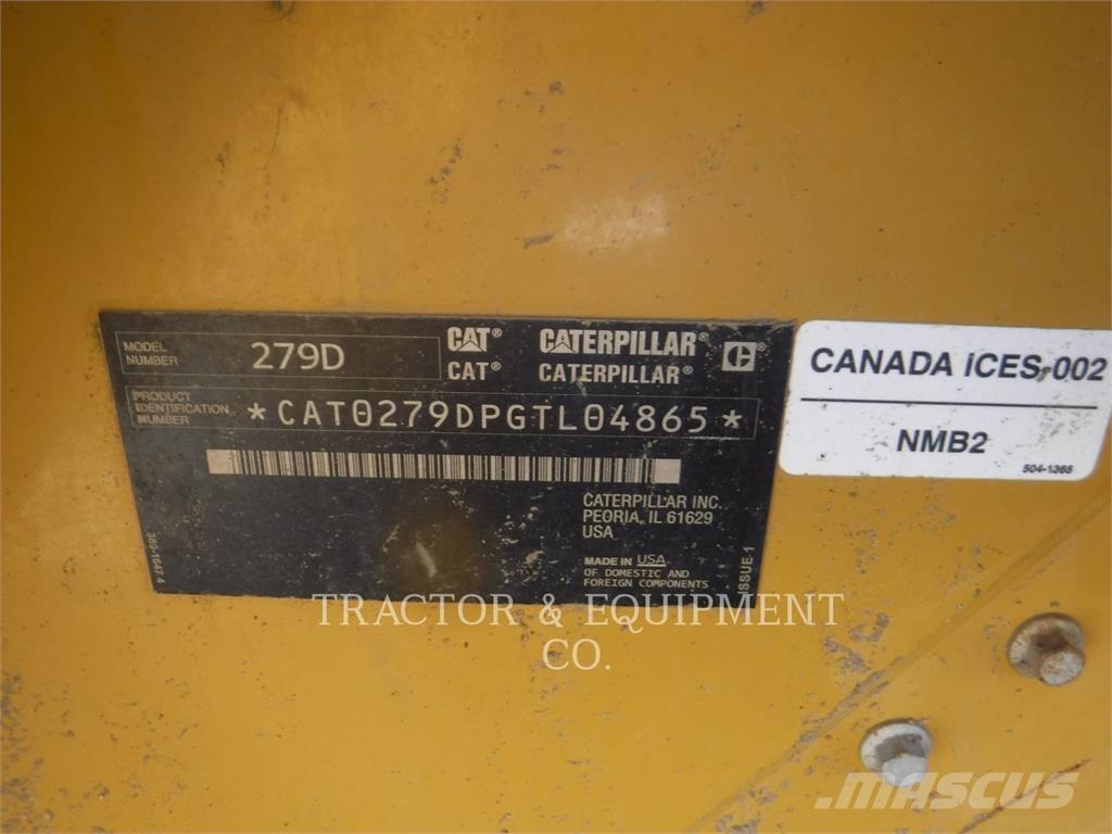CAT 279D Skid steer mini nakladalci