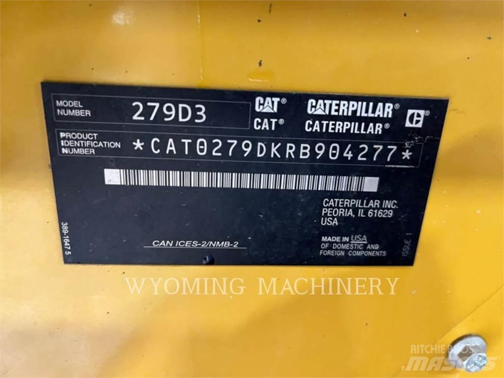 CAT 279D3 Skid steer mini nakladalci