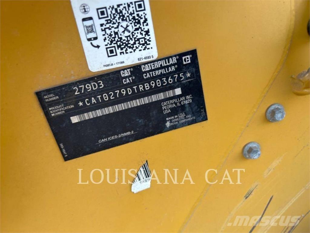 CAT 279D3 Skid steer mini nakladalci