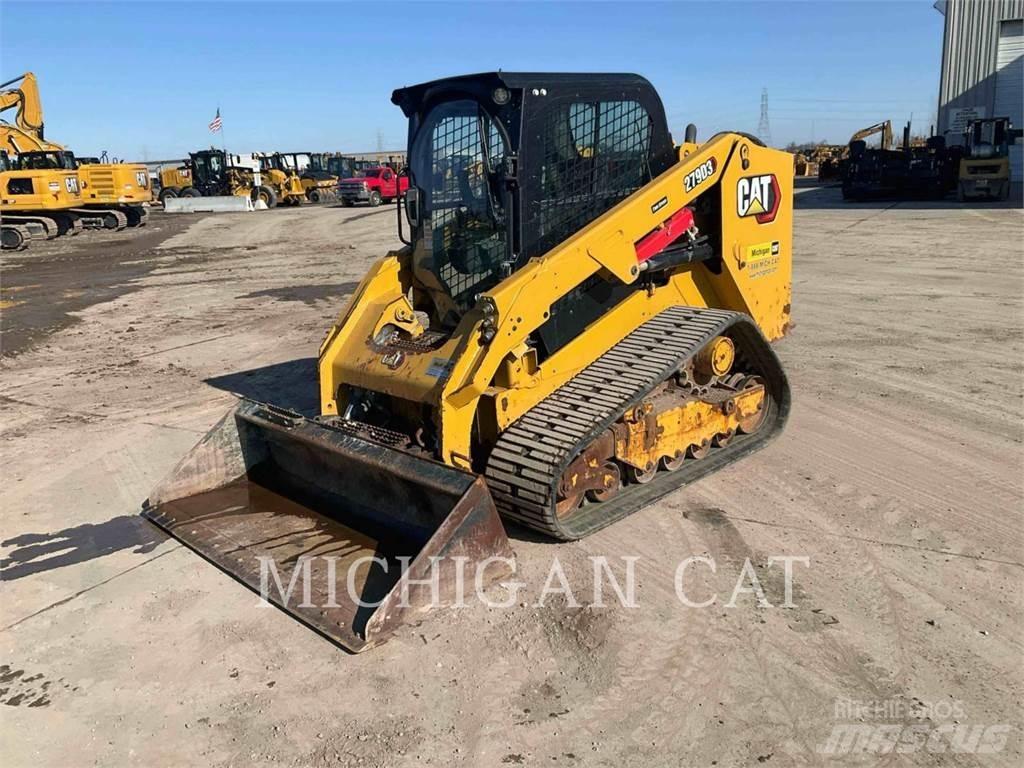 CAT 279D3 AQB Skid steer mini nakladalci