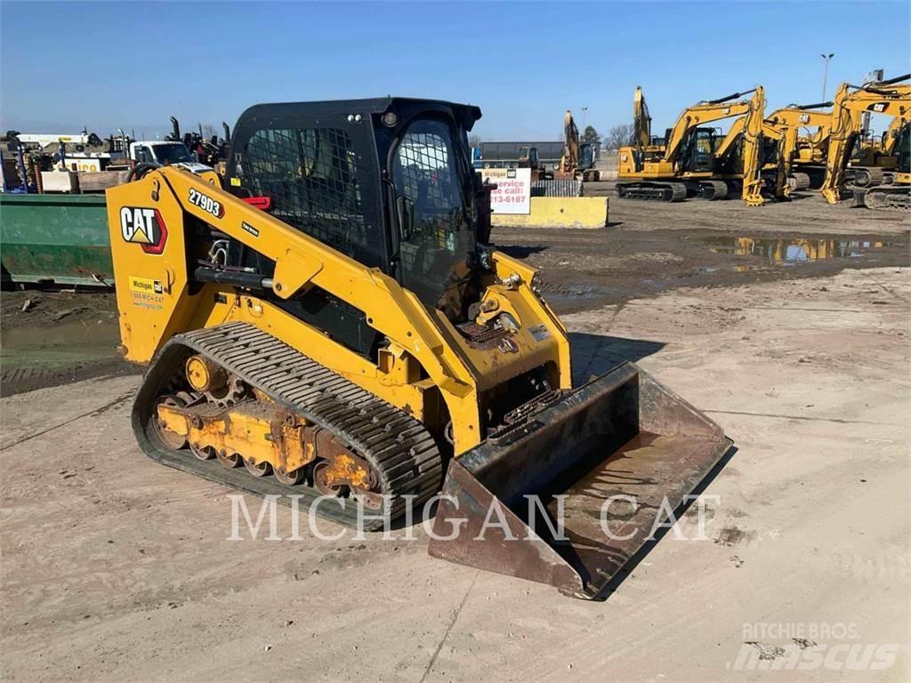 CAT 279D3 AQB Skid steer mini nakladalci