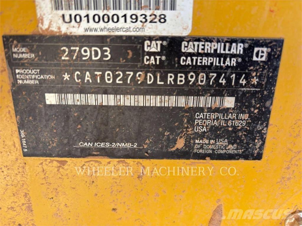 CAT 279D3 C3H2 Nakladalci goseničarji