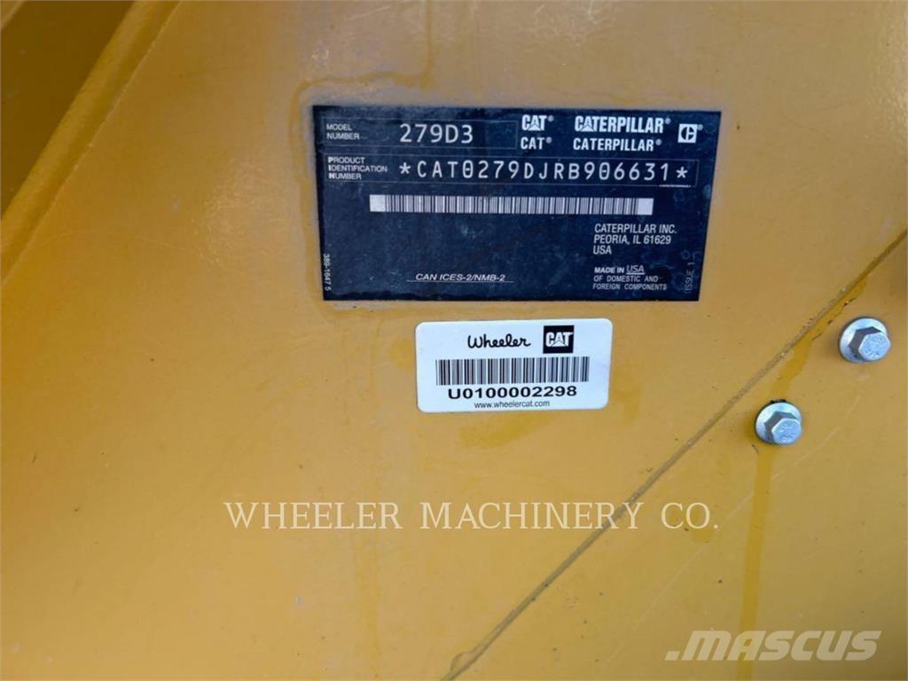 CAT 279D3 C3HF Nakladalci goseničarji