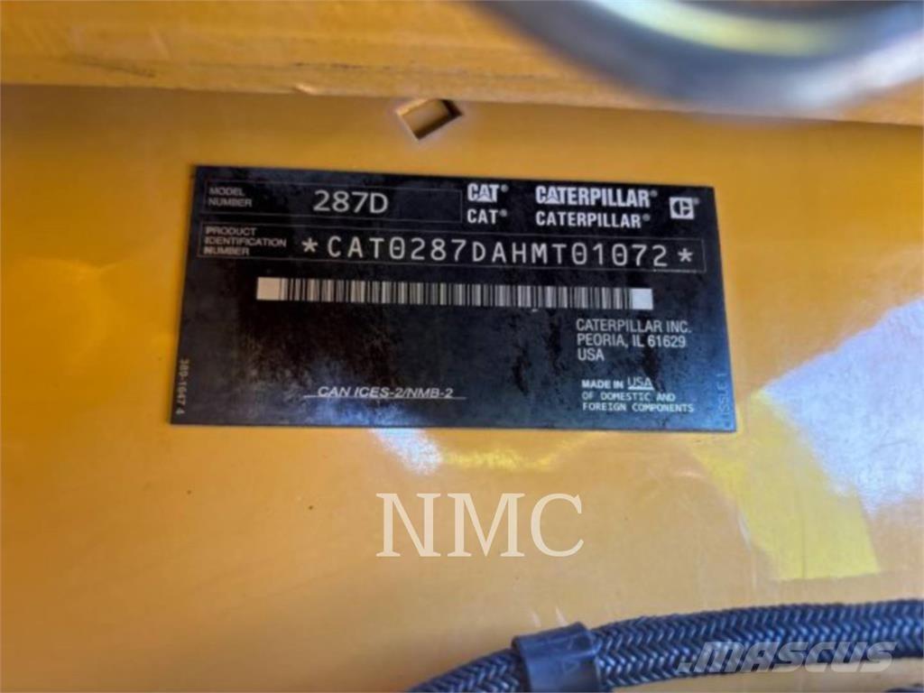 CAT 287D Skid steer mini nakladalci