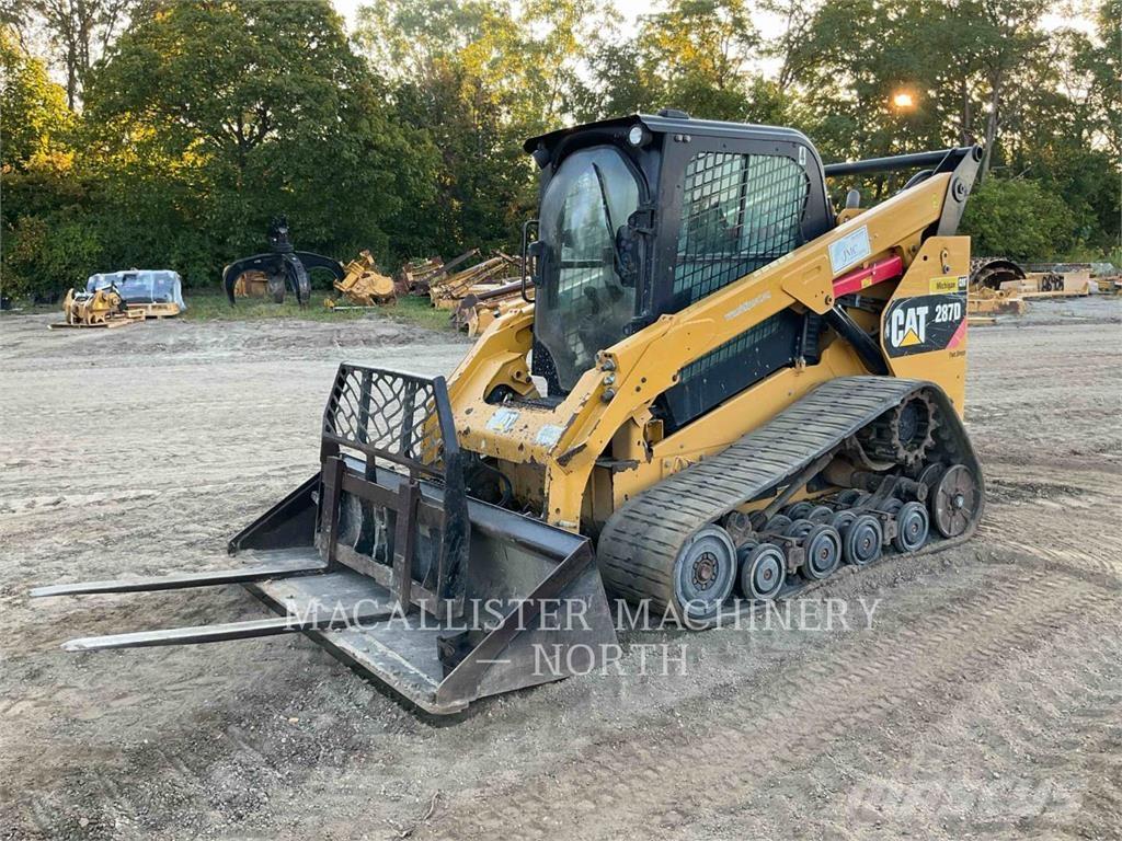 CAT 287D AQ Skid steer mini nakladalci