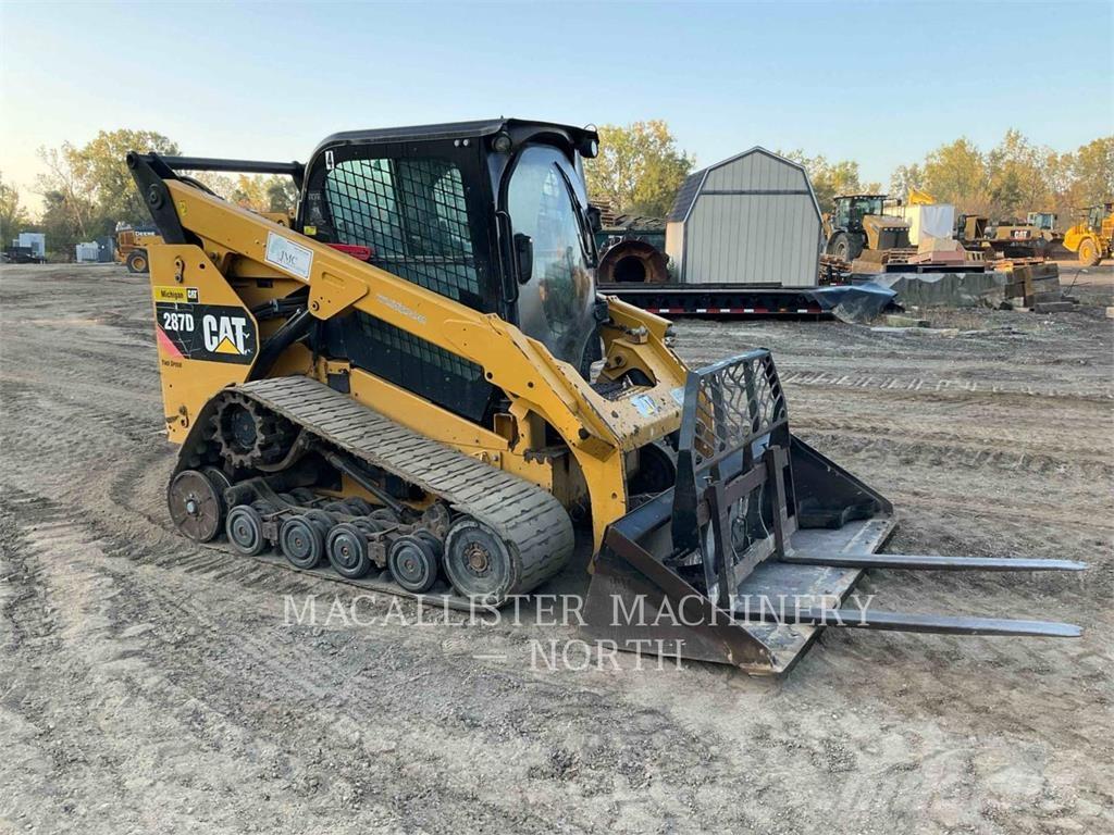 CAT 287D AQ Skid steer mini nakladalci