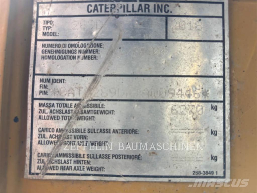 CAT 289D Skid steer mini nakladalci