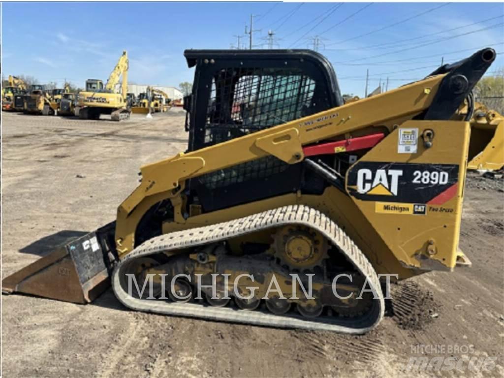 CAT 289D AQB Skid steer mini nakladalci