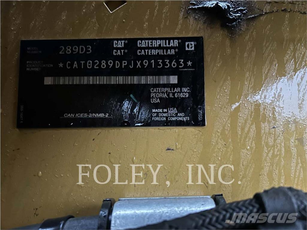 CAT 289D3 Nakladalci goseničarji