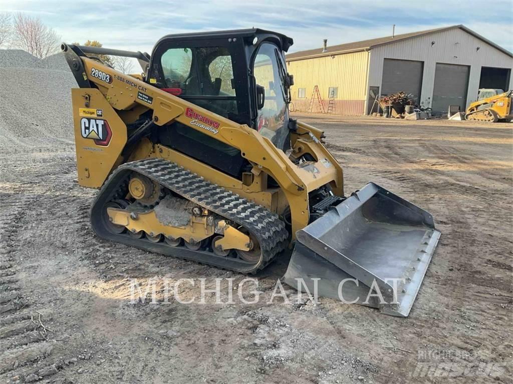 CAT 289D3 AHQB Skid steer mini nakladalci