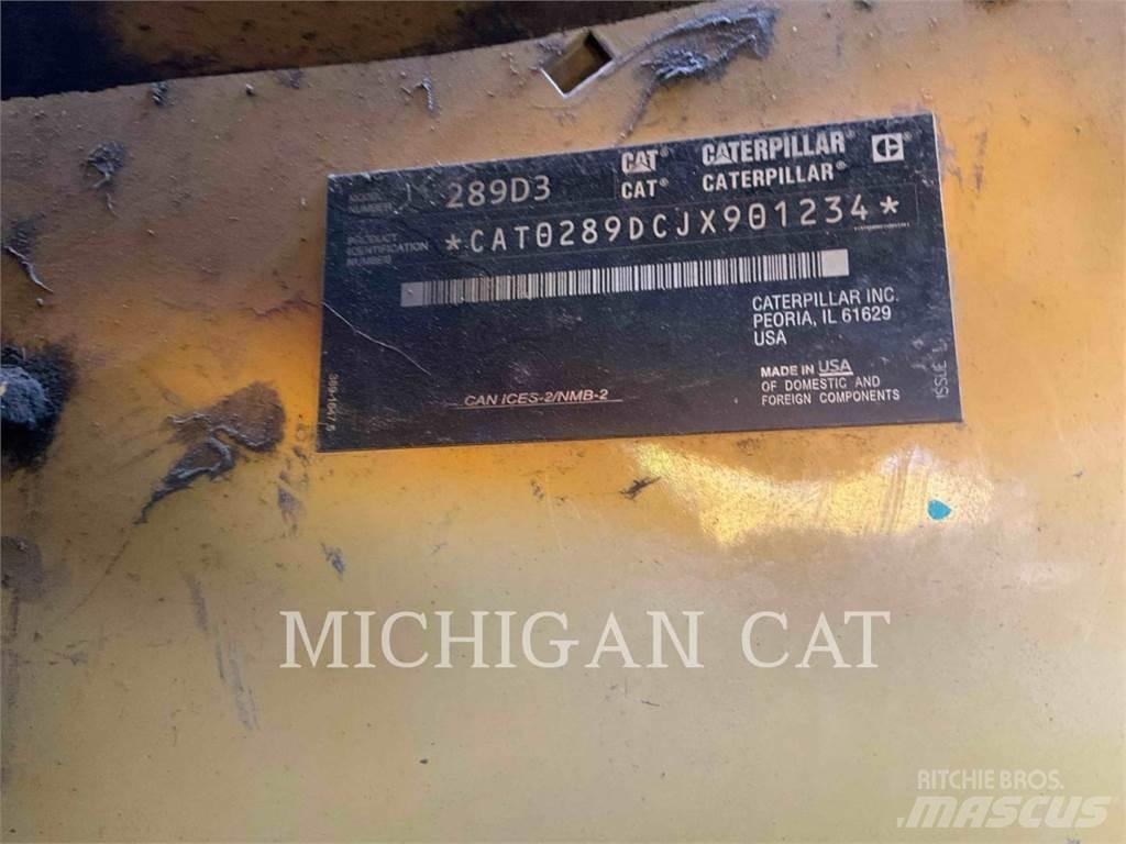 CAT 289D3 AHQB Skid steer mini nakladalci