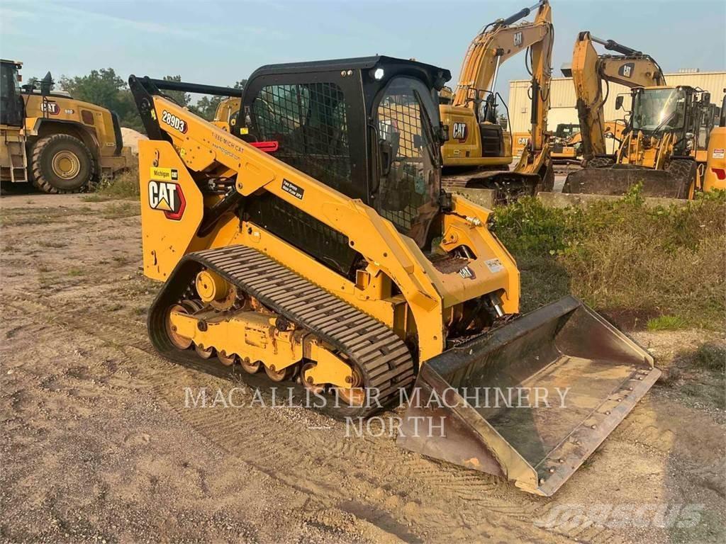 CAT 289D3 AHQB Skid steer mini nakladalci
