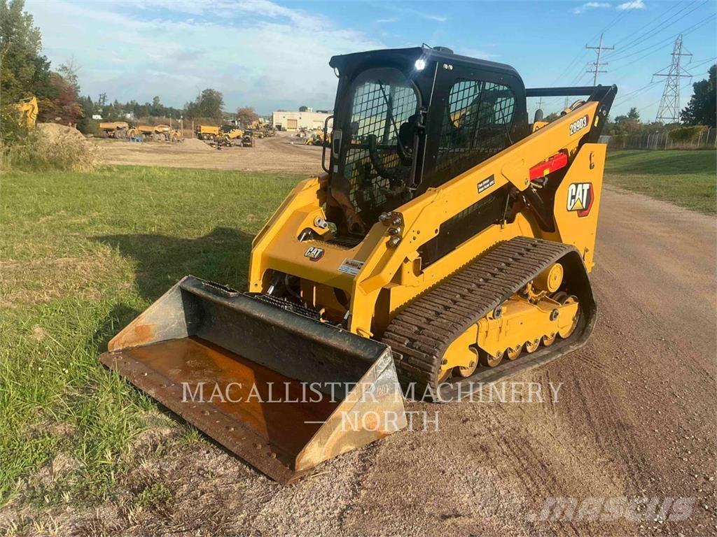 CAT 289D3 AHQB Skid steer mini nakladalci