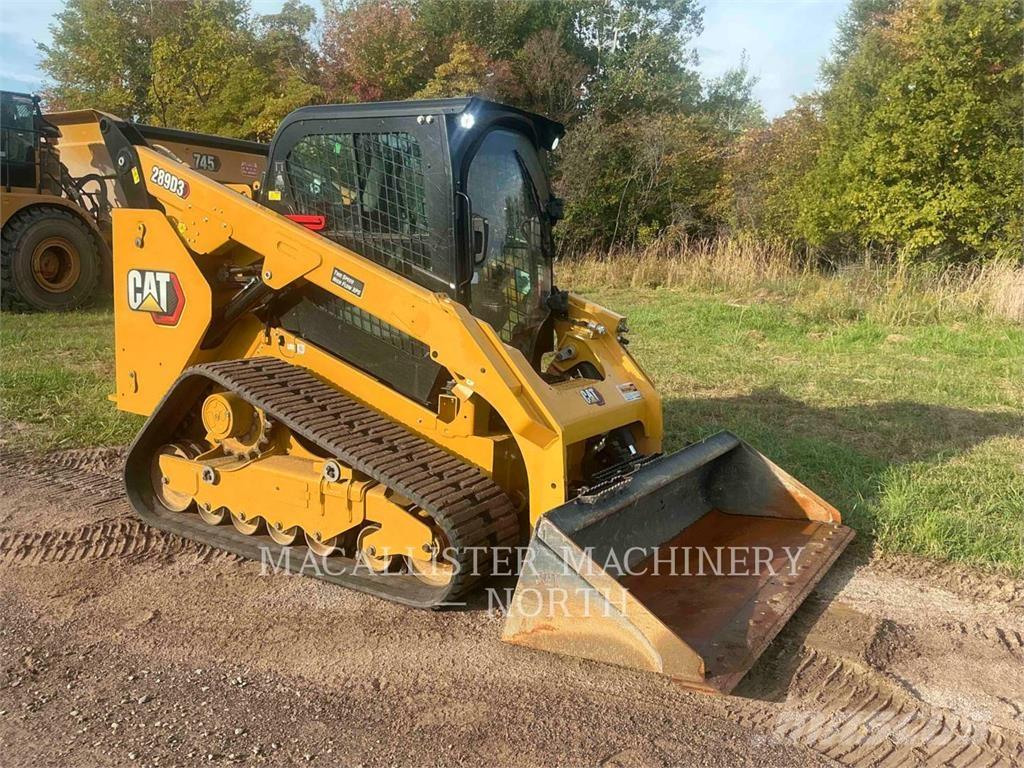 CAT 289D3 AHQB Skid steer mini nakladalci