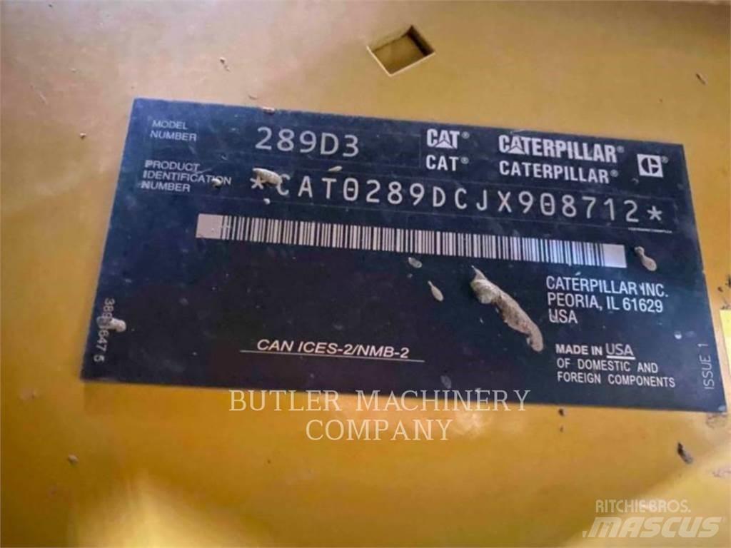 CAT 289D3 C3H3 Nakladalci goseničarji