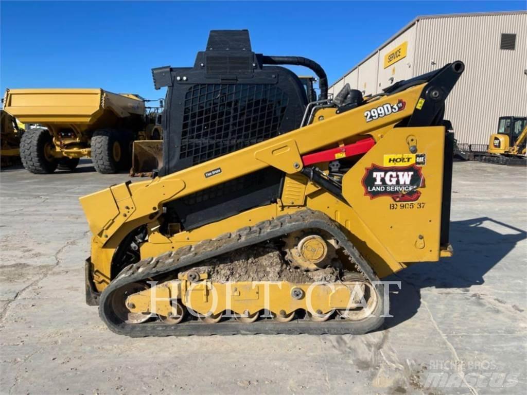 CAT 299D XHP Skid steer mini nakladalci
