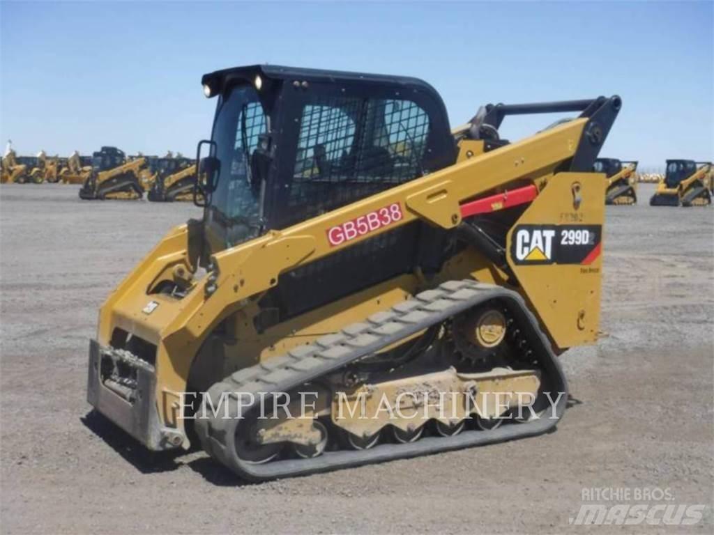 CAT 299D2 CA Skid steer mini nakladalci