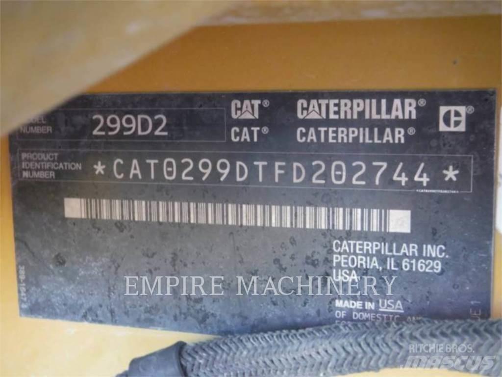 CAT 299D2 CA Skid steer mini nakladalci