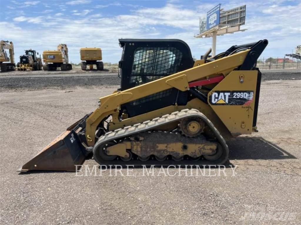 CAT 299D2 CA Skid steer mini nakladalci