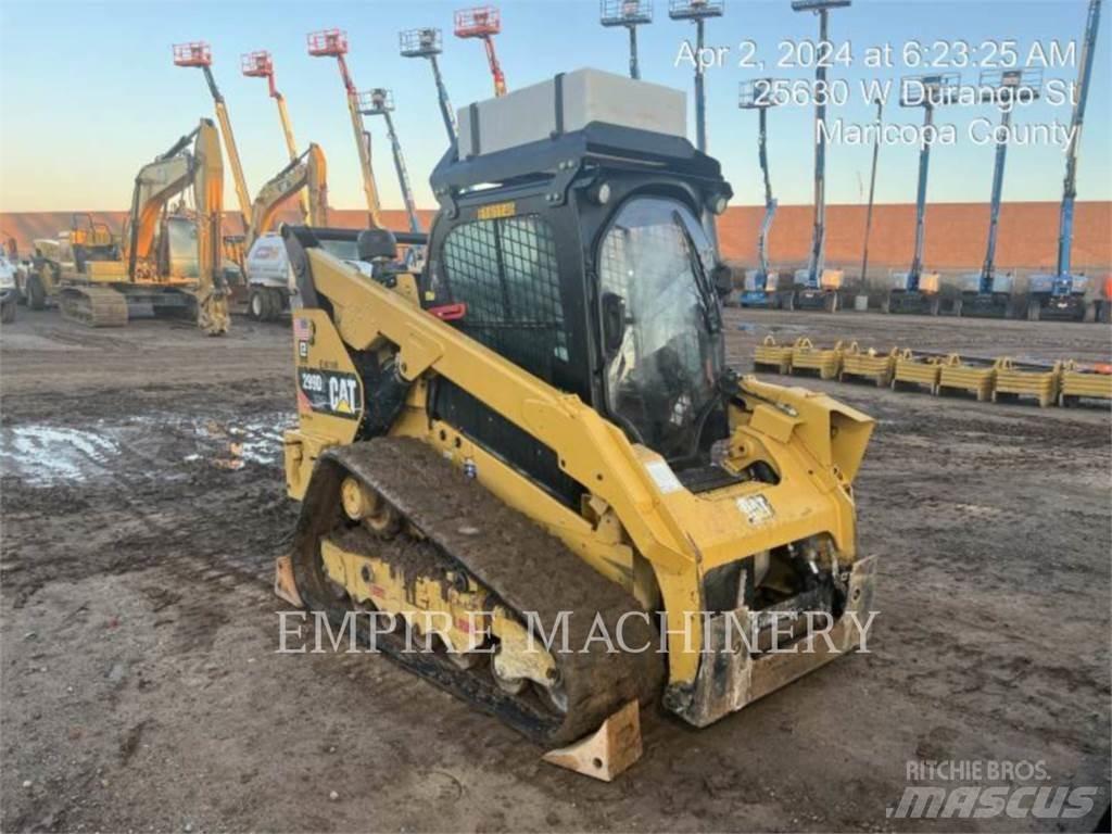 CAT 299D2XHPCA Skid steer mini nakladalci