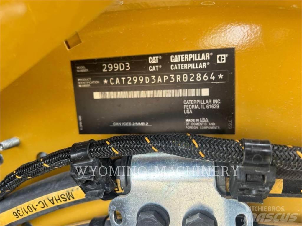 CAT 299D3 Skid steer mini nakladalci