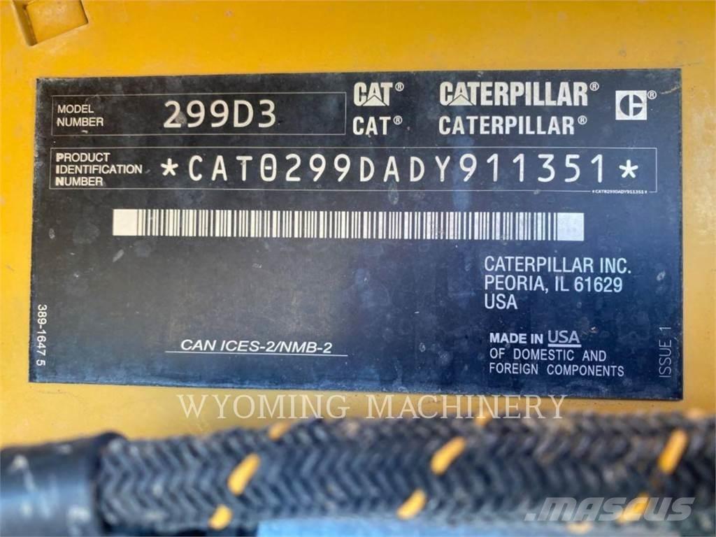 CAT 299D3 Skid steer mini nakladalci
