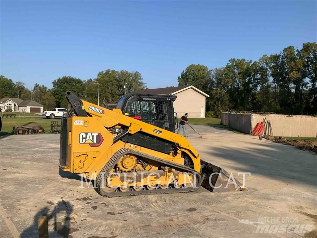 CAT 299D3 AHQB Skid steer mini nakladalci