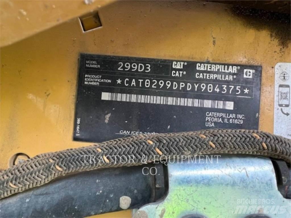 CAT 299D3 H2CB Skid steer mini nakladalci