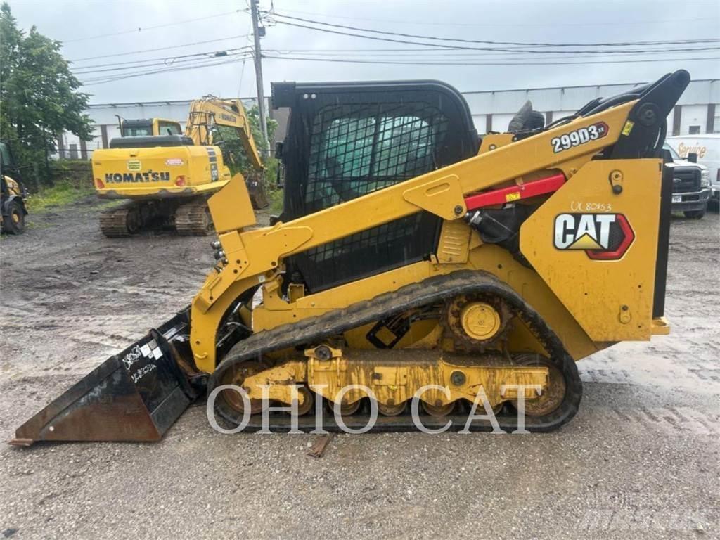 CAT 299D3XE Skid steer mini nakladalci