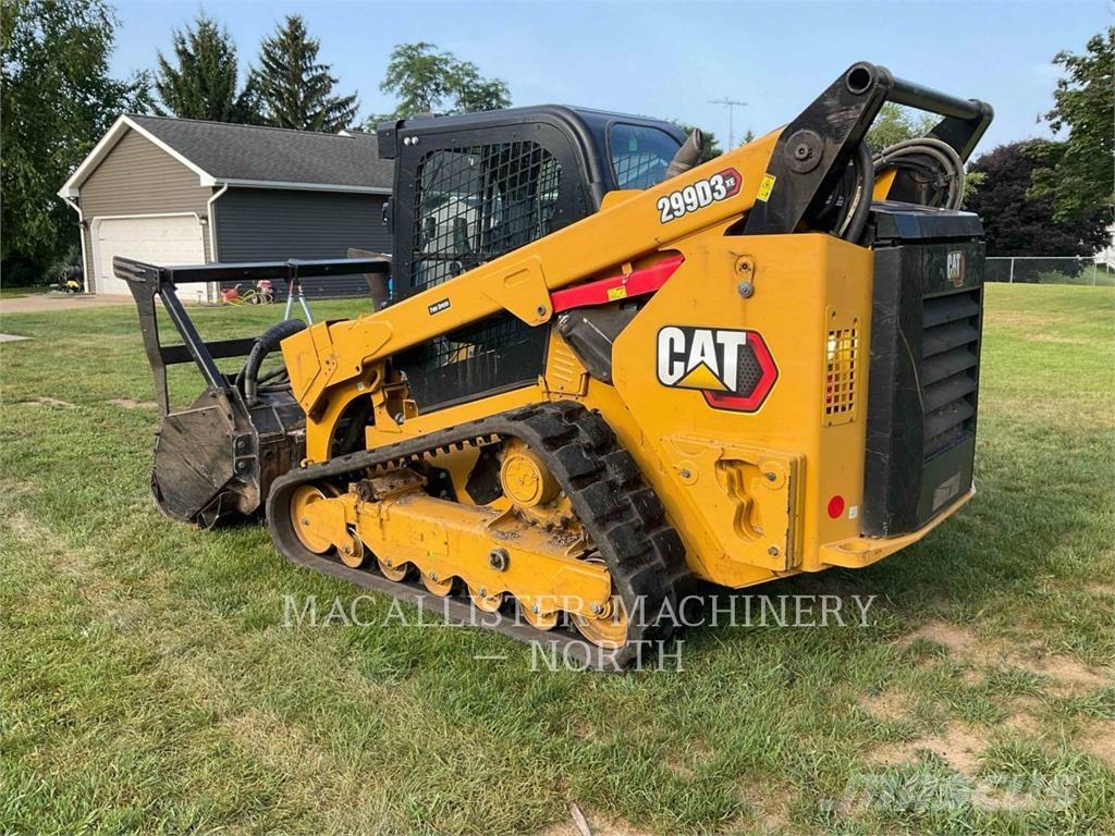 CAT 299D3XE AQR Skid steer mini nakladalci