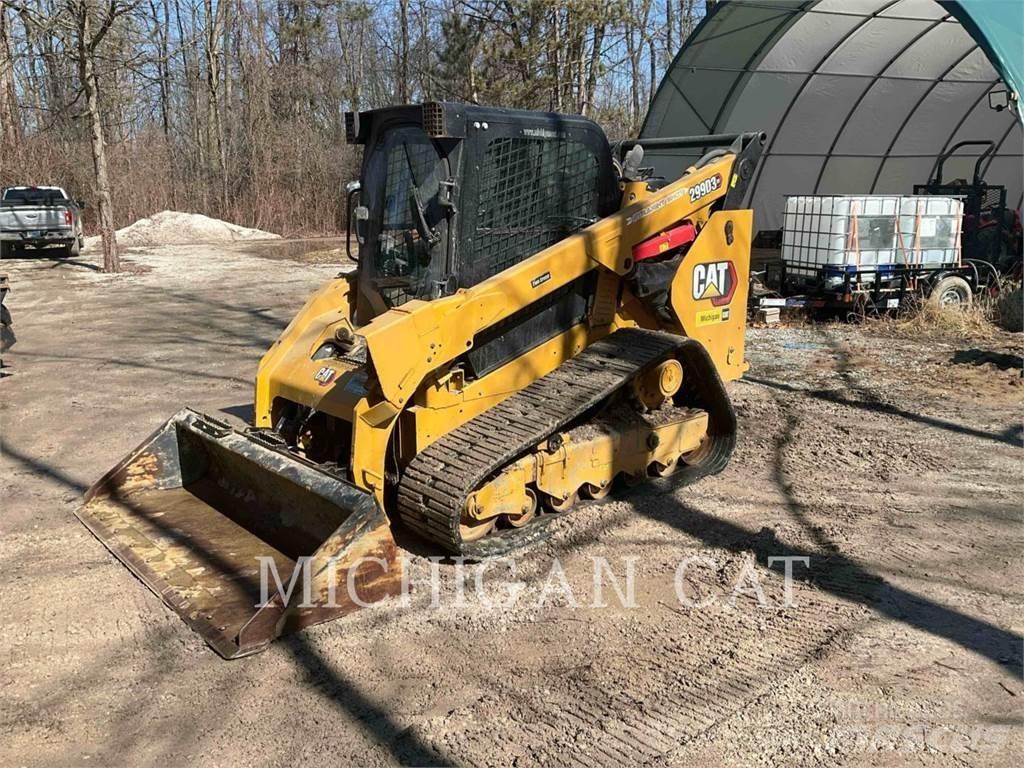CAT 299D3XE D1AQBR Skid steer mini nakladalci