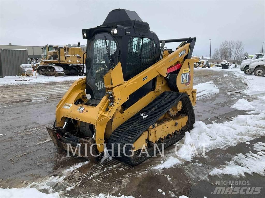 CAT 299D3XE D2AQBR Skid steer mini nakladalci