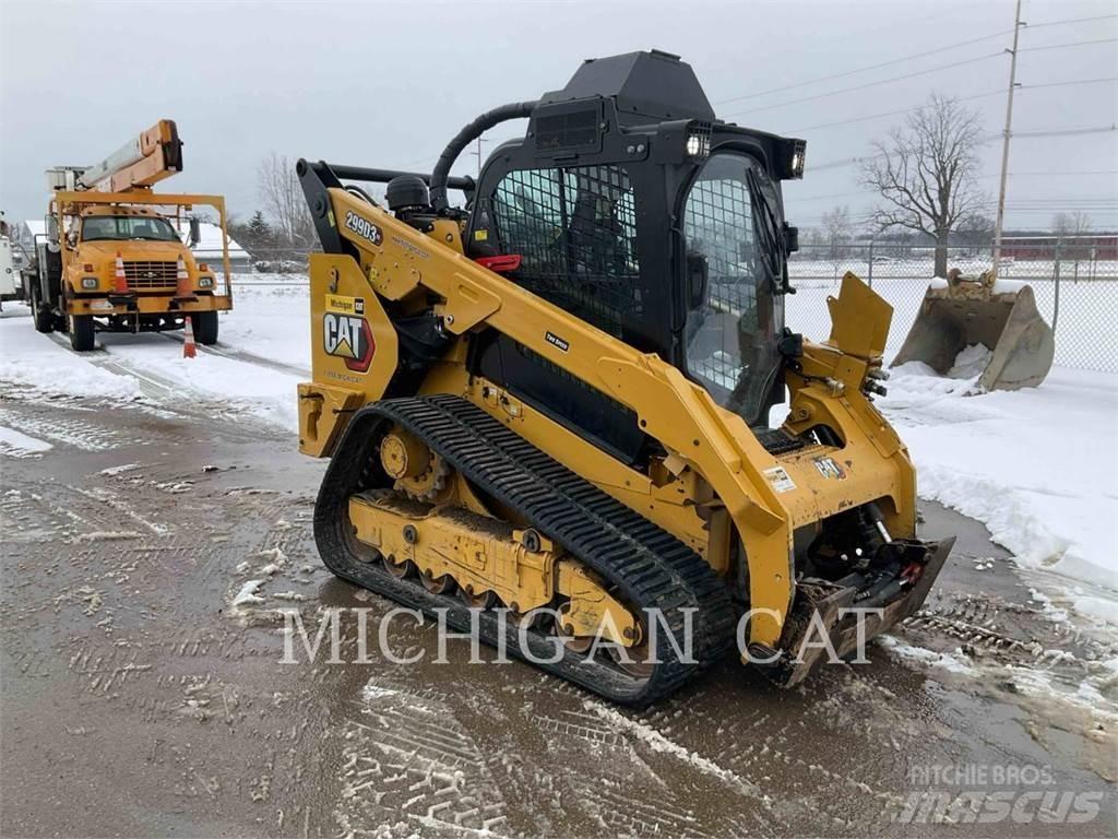 CAT 299D3XE D2AQBR Skid steer mini nakladalci