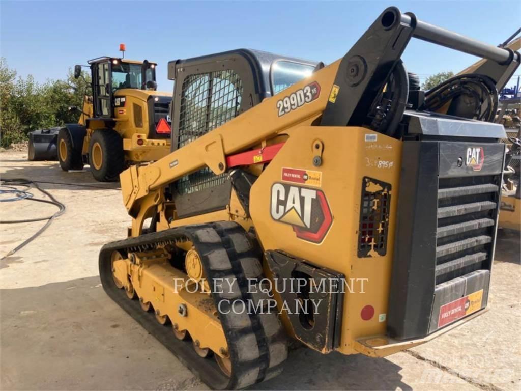 CAT 299D3XE2C Skid steer mini nakladalci