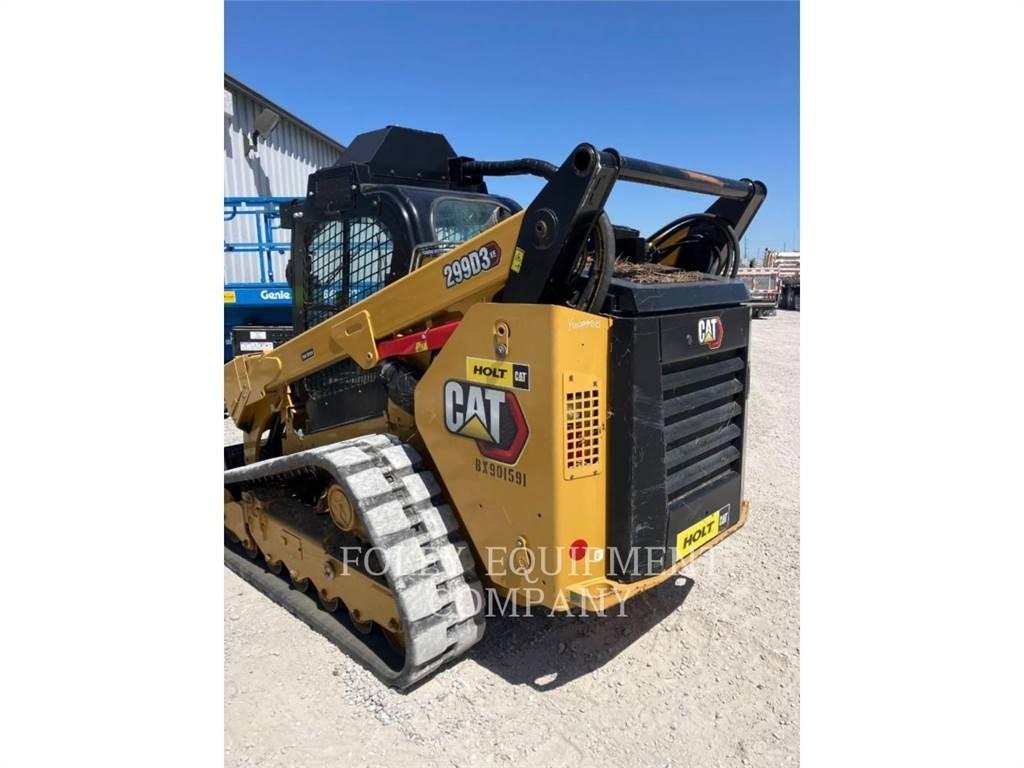 CAT 299D3XE2C Skid steer mini nakladalci